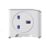 Masterplug 13A 3-Gang Unswitched Surge-Protected Extension Lead + 3A 2-Outlet Type C USB Charger Matt White 2m