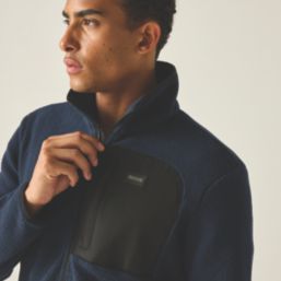 Regatta Frankie Full Zip Fleece Navy/Black  Medium 39-40" Chest