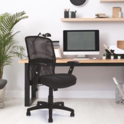 Nautilus Designs Jupiter High Back Task/Operator Chair Black