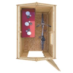 Shire  6' x 4' (Nominal) Apex Shiplap T&G Timber Shed