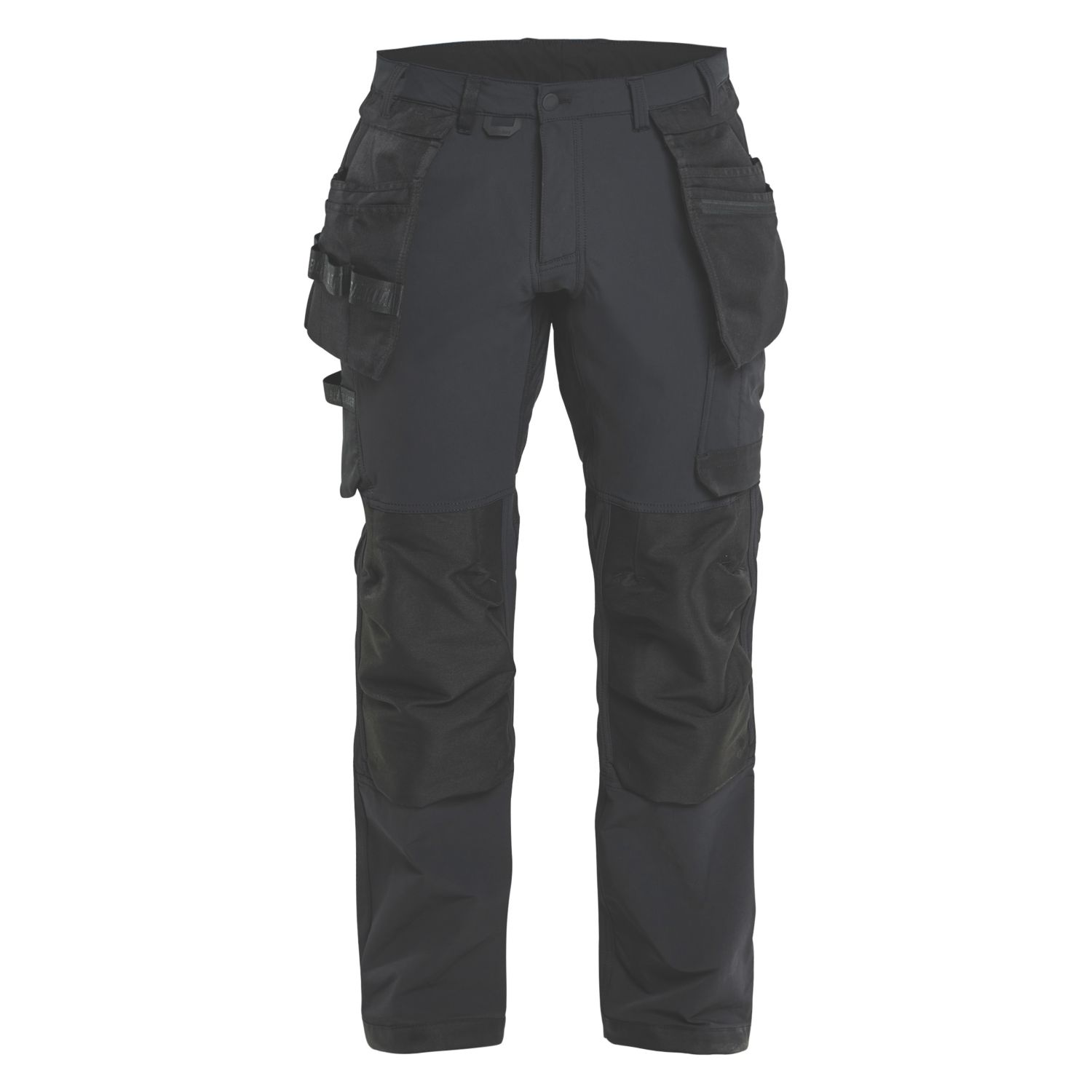 Blaklader 1720 Stretch Trousers Black 34" W 32" L (589TX)