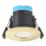 Spa Rhom Fixed  Fire Rated LED Downlights Brass 8W 900lm 4 Pack
