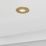 Spa Rhom Fixed  Fire Rated LED Downlights Brass 8W 900lm 4 Pack