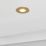 Spa Rhom Fixed  Fire Rated LED Downlights Brass 8W 900lm 4 Pack