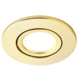 Spa Como Adjustable  Fire Rated LED Downlights Brass 5W 500lm 4 Pack