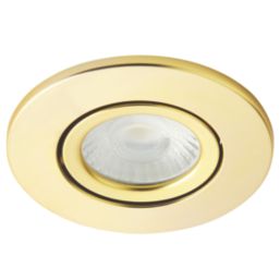 Spa Como Adjustable  Fire Rated LED Downlights Brass 5W 500lm 4 Pack