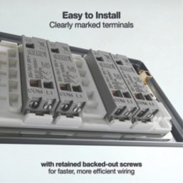 British General  20A 16AX 4-Gang 2-Way Metal Clad Light Switch