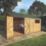 Mercia Modular 14' x 10' (Nominal) Reverse Apex Shiplap T&G Timber Workshop