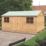 Shire  17' 6" x 12' (Nominal) Apex Tongue & Groove Timber Workshop with Assembly