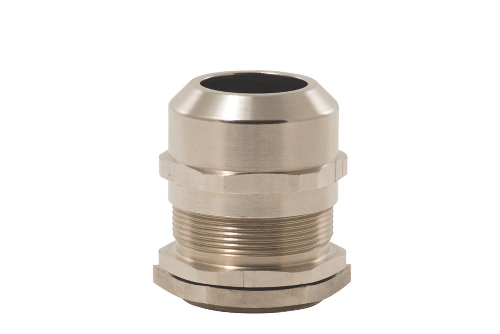 British General Nickel-Plated Brass Cable Gland Kit 40mm