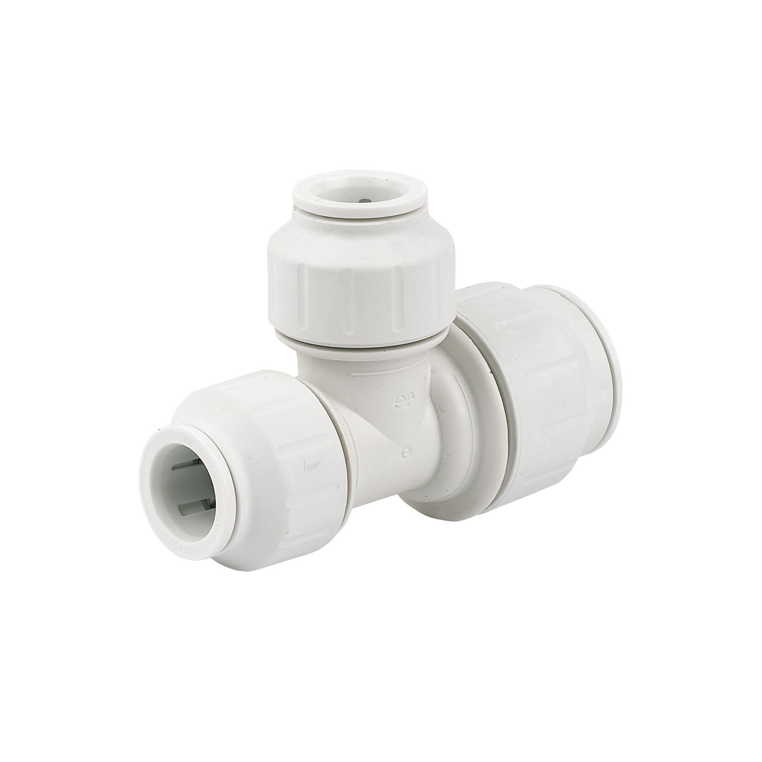JG Speedfit Plastic Push-Fit Reducing Tee 15mm x 10mm x 10mm (59033)