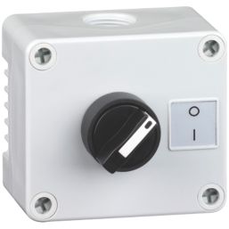 Hylec 1DE.01.08AG-SF 10A Double Pole Dimmer Standard Lever Selector Switch NO/NC