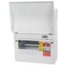 Lewden PRO-R06W-R1S 9-Module 6-Way Part-Populated High Integrity Main Switch Consumer Unit with SPD