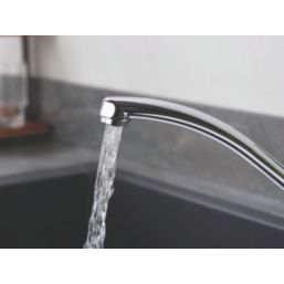 Bristan Cinnamon Monobloc Kitchen Sink Mixer Taps Chrome-Plated 1 Pair