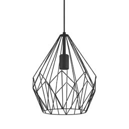 Eglo Carlton Pendant Light Black