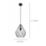 Eglo Carlton Pendant Light Black