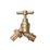 Flomasta Union Bib Cock 100mm H x 65.5mm L 1/2" x 3/4"