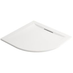 Mira Flight Level Quadrant Shower Tray White 900mm x 900mm x 25mm