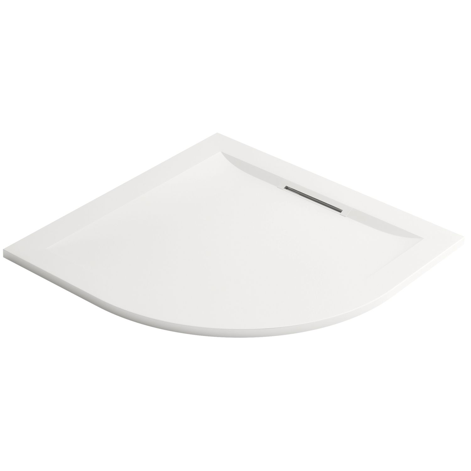 Mira Flight Level Quadrant Shower Tray White 900mm x 900mm x 25mm (590HR)
