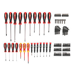 Forge Steel  Mixed Angle Screwdriver Set 112 Pieces