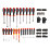 Forge Steel  Mixed Angle Screwdriver Set 114 Pieces