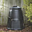 Straight PLC Composter Black 740mm x 740mm x 900mm