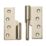 Smith & Locke Satin Nickel  Rising Butt Hinges 100mm x 103mm 2 Pack