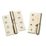 Smith & Locke Satin Nickel  Rising Butt Hinges 100mm x 103mm 2 Pack