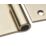 Smith & Locke Satin Nickel  Rising Butt Hinges 100mm x 103mm 2 Pack