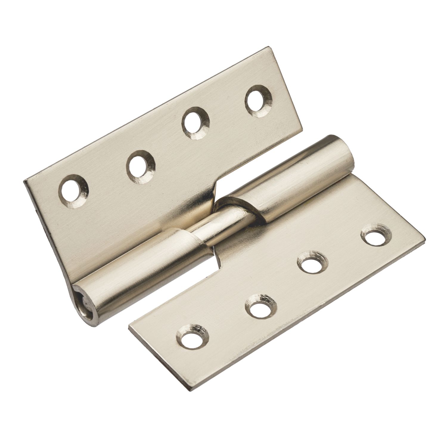Smith & Locke Satin Nickel Rising Butt Hinges 100mm x 103mm 2 Pack (590PX)