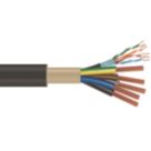 Time EV-Ultra Black  5-Core 10mm² & Cat 5e 4-Pair EV Charging Cable 1m Coil