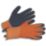 ClipGlove Landscaper   Polyester & Latex Gardening Gloves Navy / Orange Medium