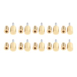 Smith & Locke  39mm Sash Stops Polished Brass 10 Pack