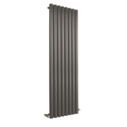 Ximax Erupto 1800mm x 585mm 5570BTU Anthracite Vertical Designer Radiator