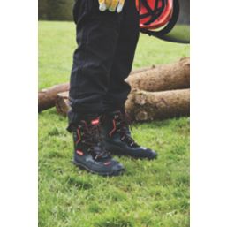 Oregon Yukon Type A Chainsaw Trousers Black / Orange 35-37" W 30" L