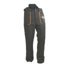 Oregon Yukon Type A Chainsaw Trousers Black/Orange 32-34" W 30" L