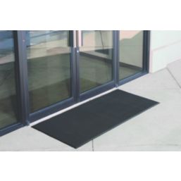 COBA Fingertip Entrance Mat Black 1.8m x 0.9m x 13mm