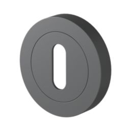 Cooke & Lewis Lormel Standard Escutcheon (Pair) Titanium 50mm