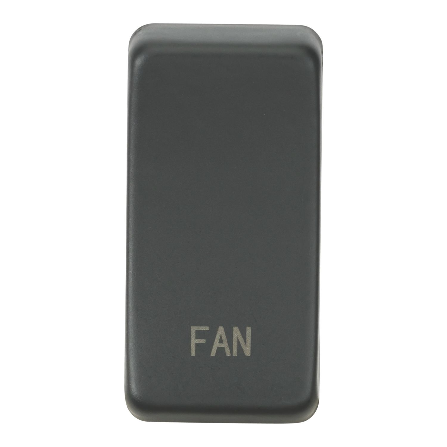 Knightsbridge 'FAN' Switch Cover Anthracite (591CR)