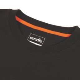 Scruffs Eco Worker Pocket Short Sleeve T-Shirt Black 3X Large 53-56" Chest
