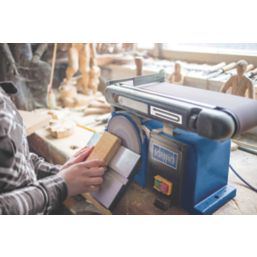 Scheppach BTS900 4" 370W Brushless Electric Belt & Disc Sander 230V