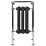 Terma Plain 2-Column Cast Iron Designer Towel Rail 900mm x 490mm Black 1217BTU
