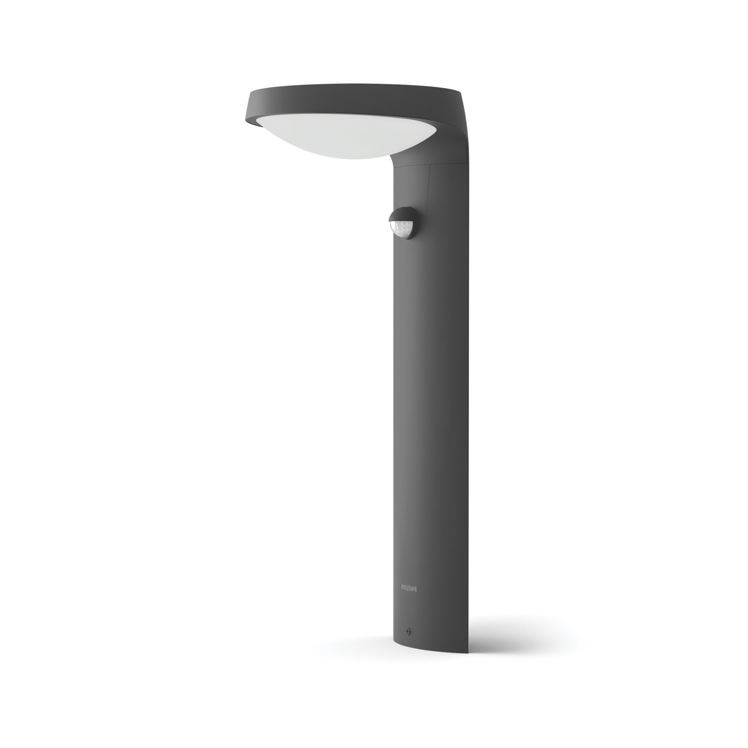Philips Tyla 400mm Outdoor LED Solar Pedestal Light Anthracite 255lm (591JC)