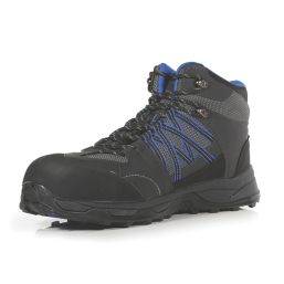 Regatta Claystone S3 Size 9  Briar/Oxford Blue Water-Resistant Steel Toe Cap Safety Boots