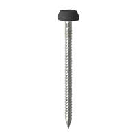 Timco Polymer-Headed Pins Black 6.4 x 40mm 0.3kg Pack