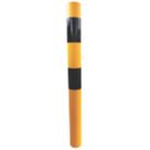 Addgards BS105Y Bollard Sleeve Yellow/Black 105mm x 105mm