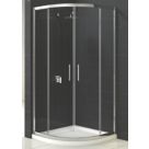 Triton Fast Fix Framed Quadrant 2-Door Shower Enclosure  Chrome 900mm x 900mm x 1900mm