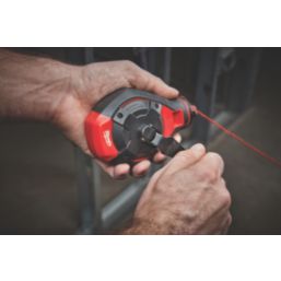 Milwaukee Bold Line Chalk Reel & Red Chalk Refill 30m