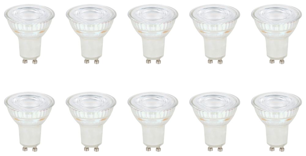 Lot de 10 ampoules LED LAP 0318784030 GU10 345lm 3,6W