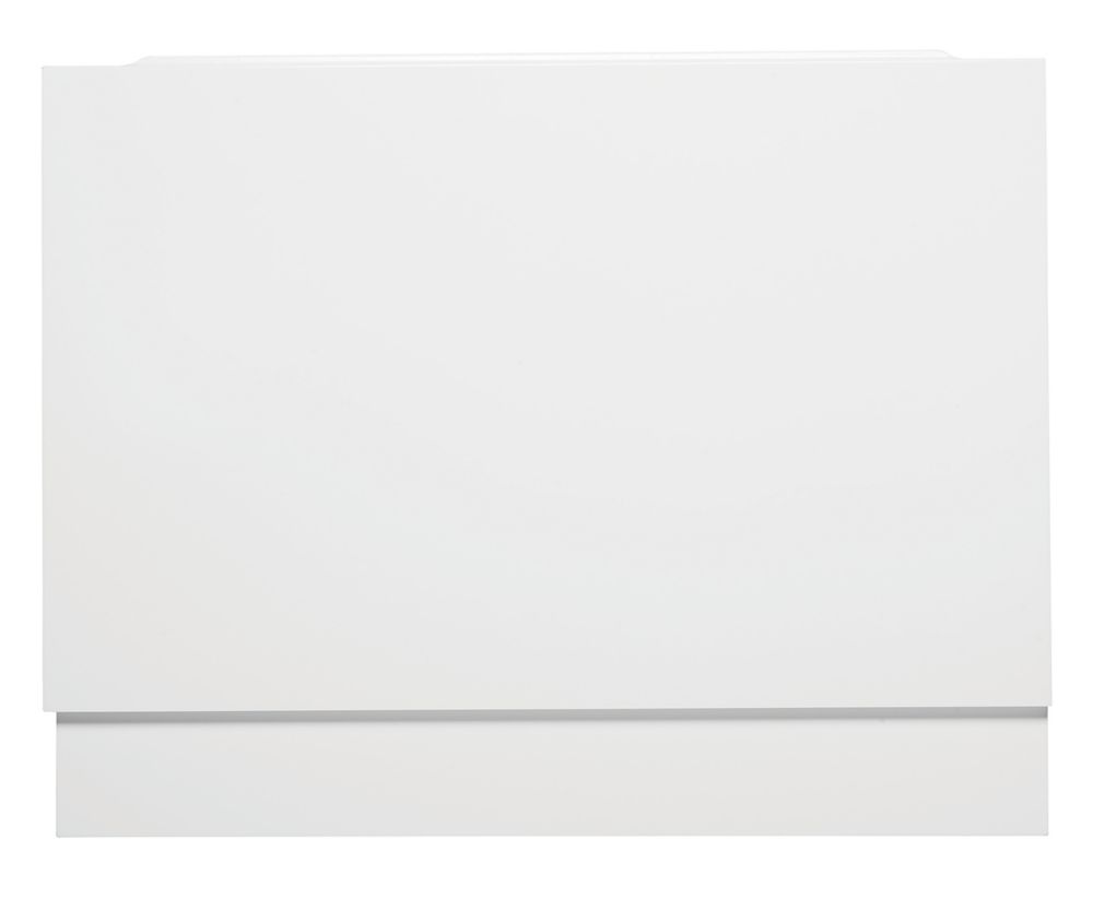 Laval Adjustable End Bath Panel 735mm White - Screwfix